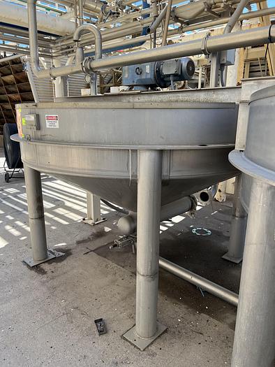 Used Tank, 920 Gallon, Stainless, Scrape Agitated, Fran Rica #S745050