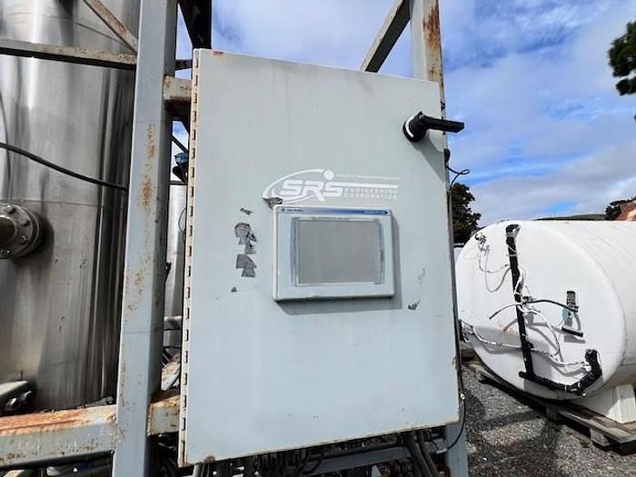 Used Scrubber, Solvent Recovery, 600 CFM, S/st, Chiller, Carbon, #C737471