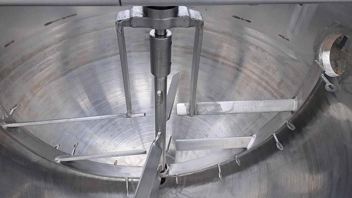 Used Kettle, 200 Gallon, S/St, Jkt, Agit, Hamilton #S745043