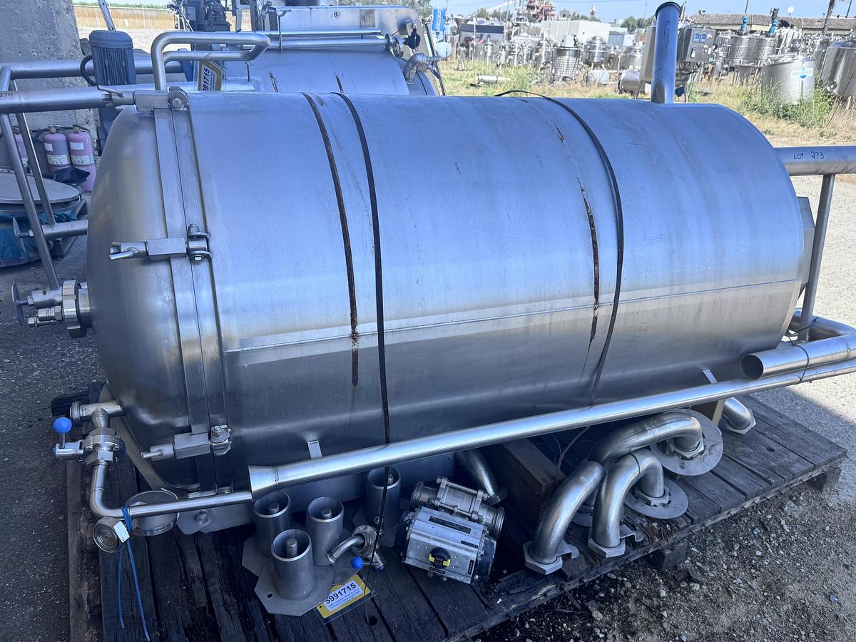 Used Kettle, 158 Gallon (600-Liter), DC Norris, Glycol Jacketed, Scrape Surface, #5991715