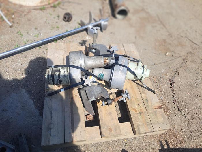 Used Mixer, Agitator, Mixmor, G-4, Pneumatic #S736506