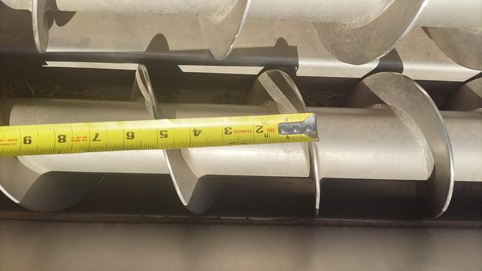 Used Bin, Bin Bottom, 2-Screw, 5" x 8', S/st, Less motor #S740521