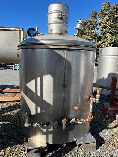 Used Still, 650 Gallon, S/st, Column, Condenser, Steam Heated #C745097