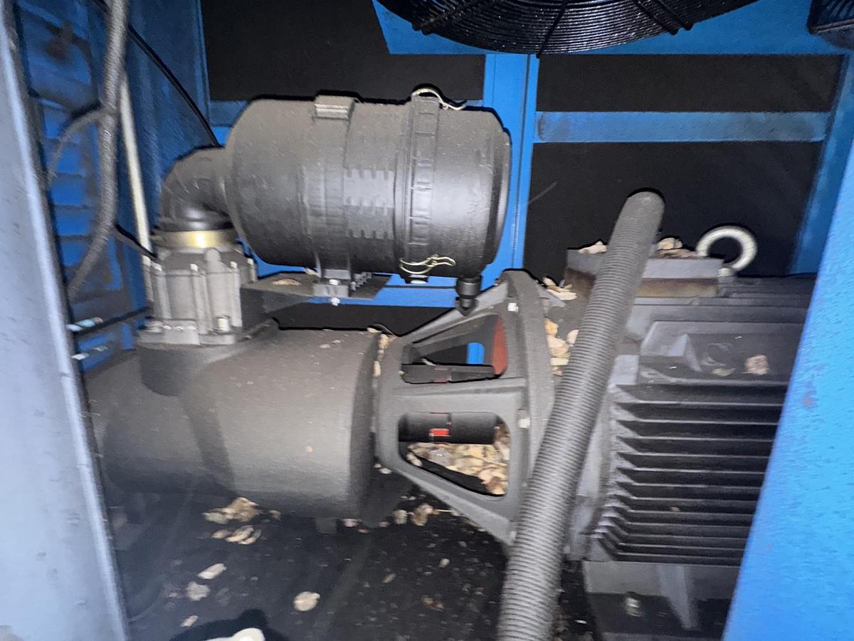 Used Compressor, Air, 100 HP, 440 CFM, 100 PSI, US Air Compressor, Screw, #5991331