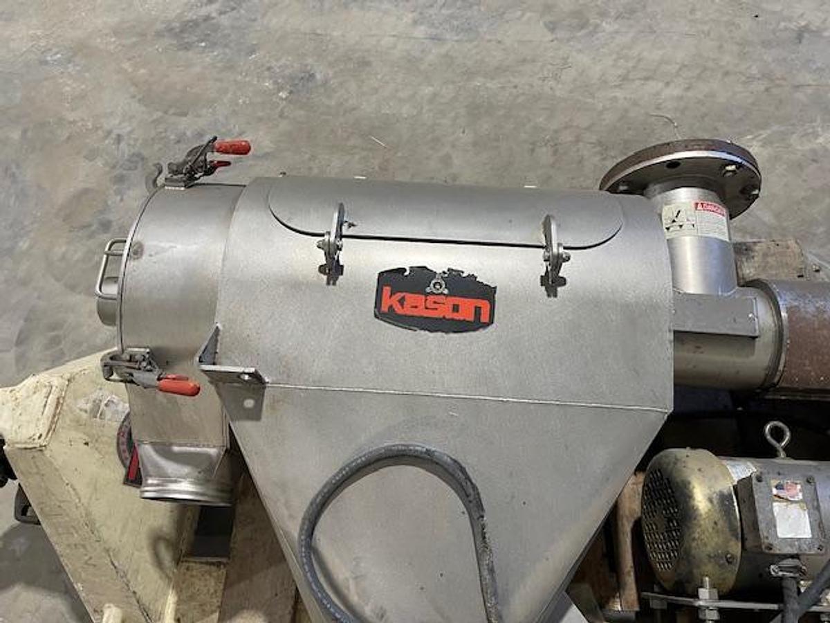 Used Screen, Rotary, Kason, Stainless Steel, Centri-Sifter, Qty 2, #5991386