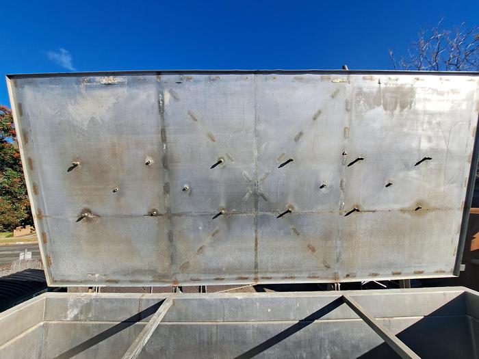 Used Mixer, Ribbon, 350 Cubic Feet, Stainless Steel, 100 HP #S745353