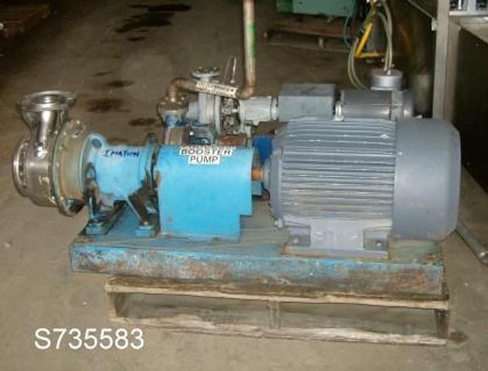 Used Pump, Centrif., 25 HP, 316 S/st, Gould, Mdl SSH, 2-1/2" Out #S735583