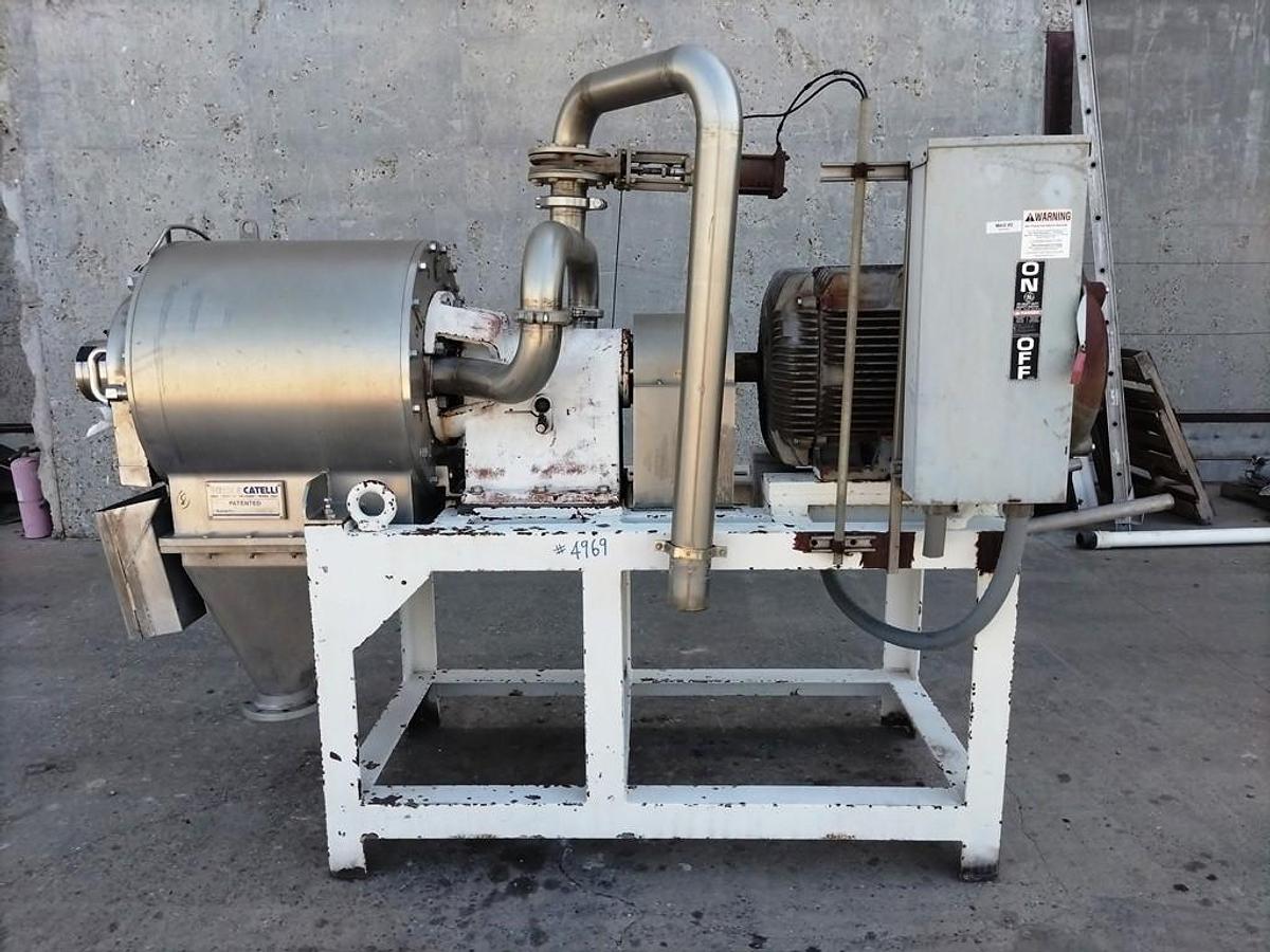 Used Pulper, Finisher, Rossi Catelli, Model P100/6R, Turbo Juice Extractor, #5991911