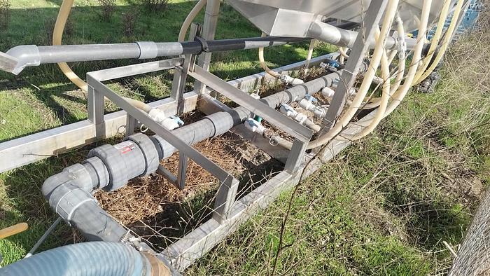 Used Washer, Helical, Conveyor, Immersion, Fruit, Vegetable