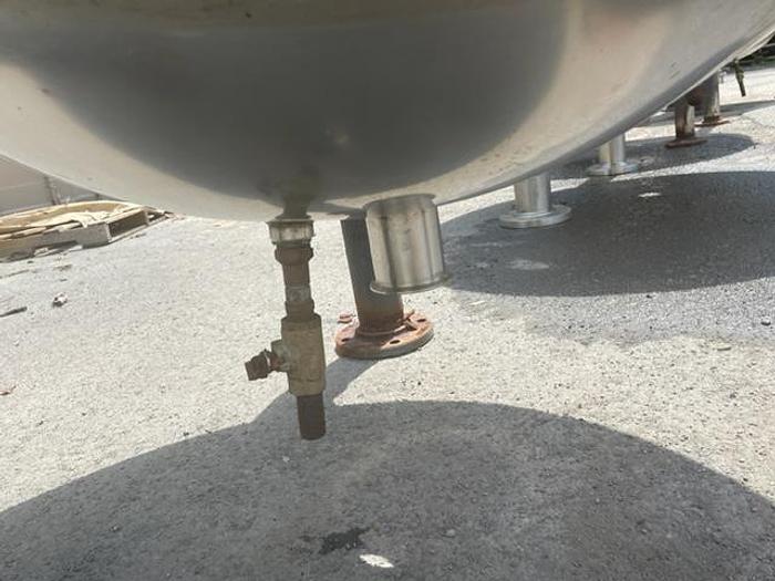 Used Kettle, 200 Gallon, 316 Stainless Steel, Jacketed, Lee Industries, #5991219