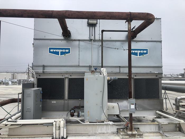 Used Refrig, Cooling Tower, 547 Ton, Evapco #5990975