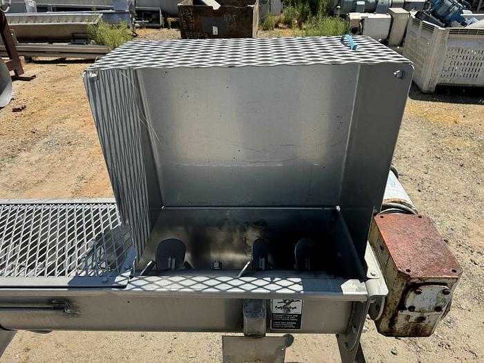 Used Mixer, Paddle, Continuous, 10" X 7'4", Portable, #5861450