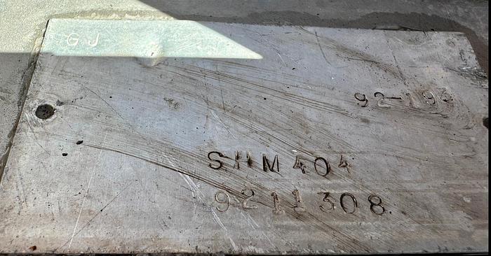 Used Mixer, Ribbon, 35 Cubic Feet, Stainless Steel, Scott Equipment #5861443