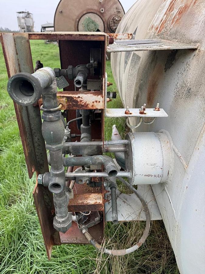 Used Tank, 1,200 Gallon, S/st, LN2 Storage, 65 PSI, Cryogenic, #S738626