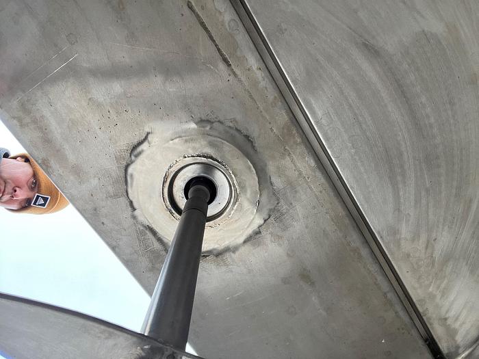 Used Tank, 175 Gallon, Stainless Steel, Jacketed, Agitated, Processor Tank #S744970