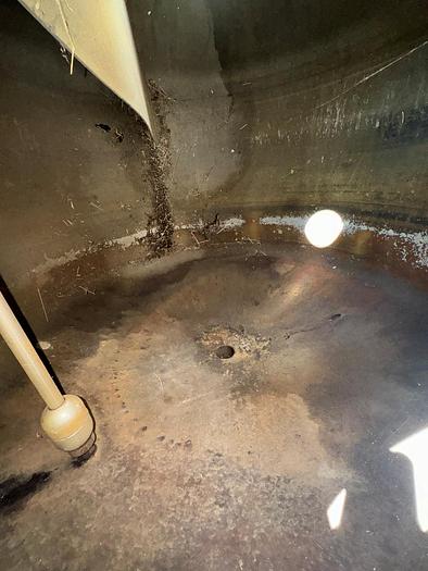 Used Tank, 100 Gallon, Stainless Steel, Dish Top & Bottom, 36" x 24" #S745488