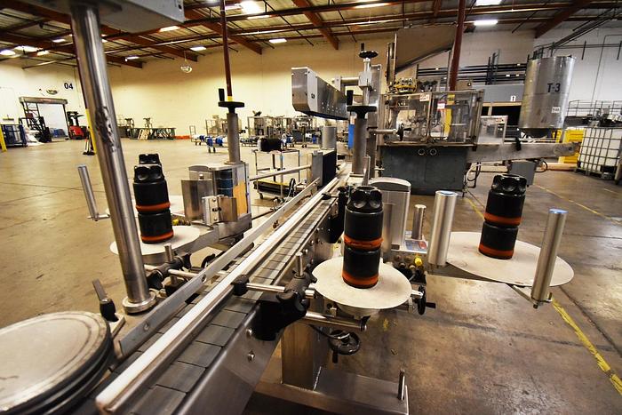 Used Labeler,  Double Sided with Top Hold Down , Automate Label Vantage, Model LC-40 #5991097