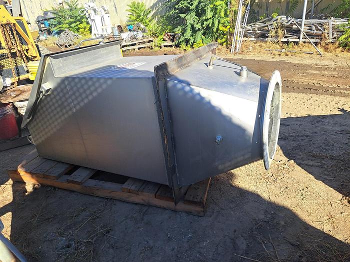 Used Dumper, Bag, 304 Stainless Steel, Shick, 30"x30"x 23", High Bottom Cone #5991163