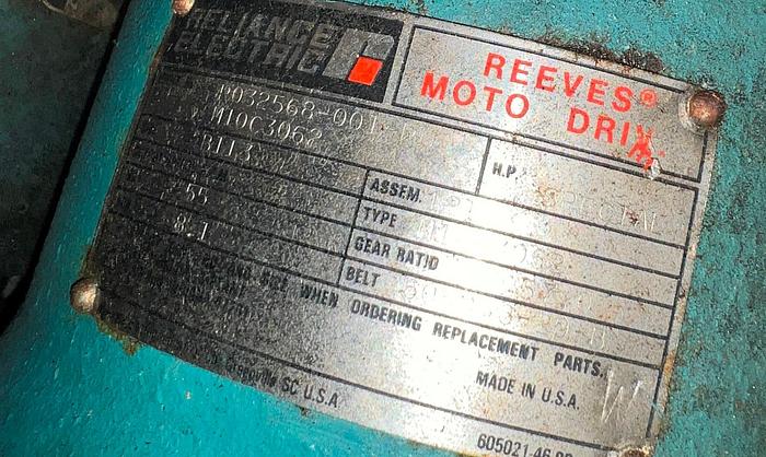 Used Feeder, Screw, 4" x 20", S/st, APV Crepaco, Model S430, Fruit Feeder #S744990