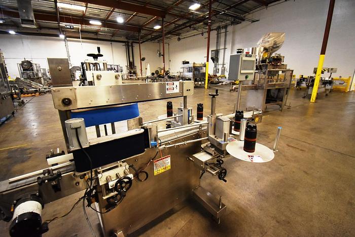 Used Labeler,  Double Sided with Top Hold Down , Automate Label Vantage, Model LC-40 #5991097