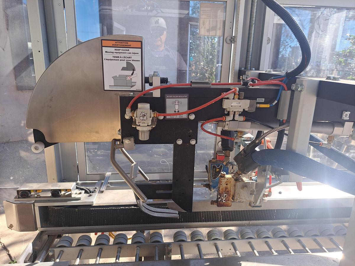 Used Case Packer, Automatic, Wexxar BEL 290H, Hot Melt, Up to 50 CPM, #5991668