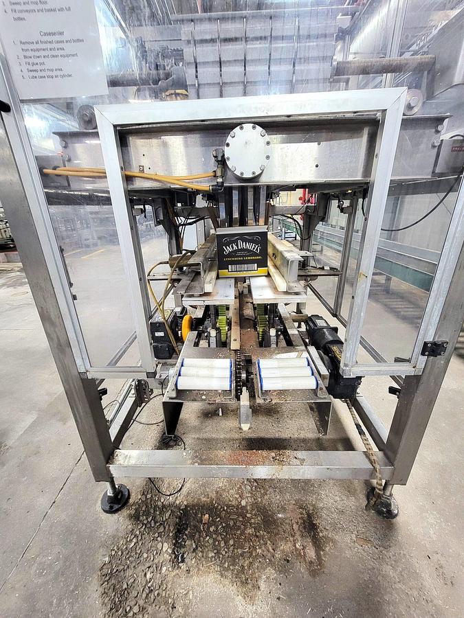 Used Case Packer, Drop, Standard-Knapp 939S Versatron, Stainless Steel, Servo-Driven, #5991421