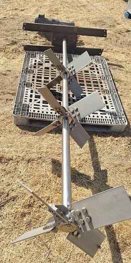 Used Tank, 900 Gallon, S/st, Agit, 46' X 10' #S745322