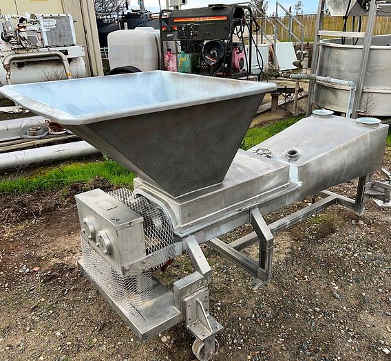 Used Feeder, Screw, 7" X 32", Dual Screw, Model 700, #S744984