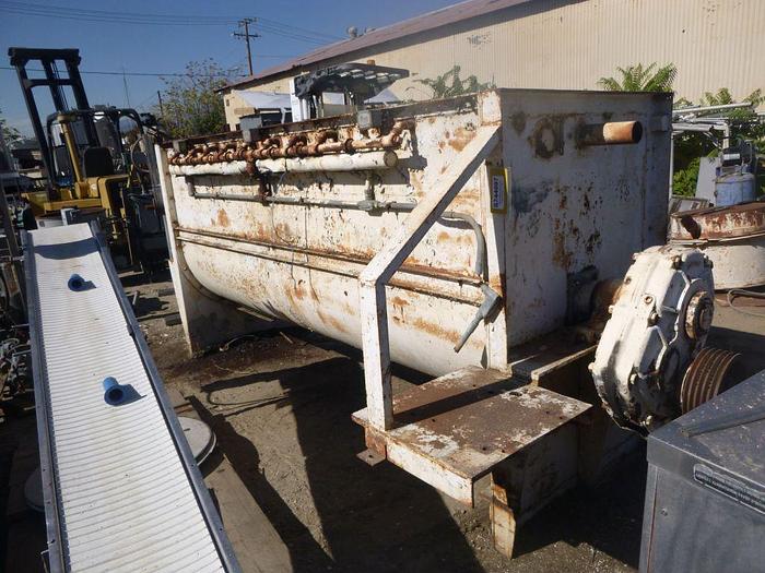 Used Mixer, Ribbon, 80 CF, C/st, Hayes & Stoltz, 15 HP #S744097