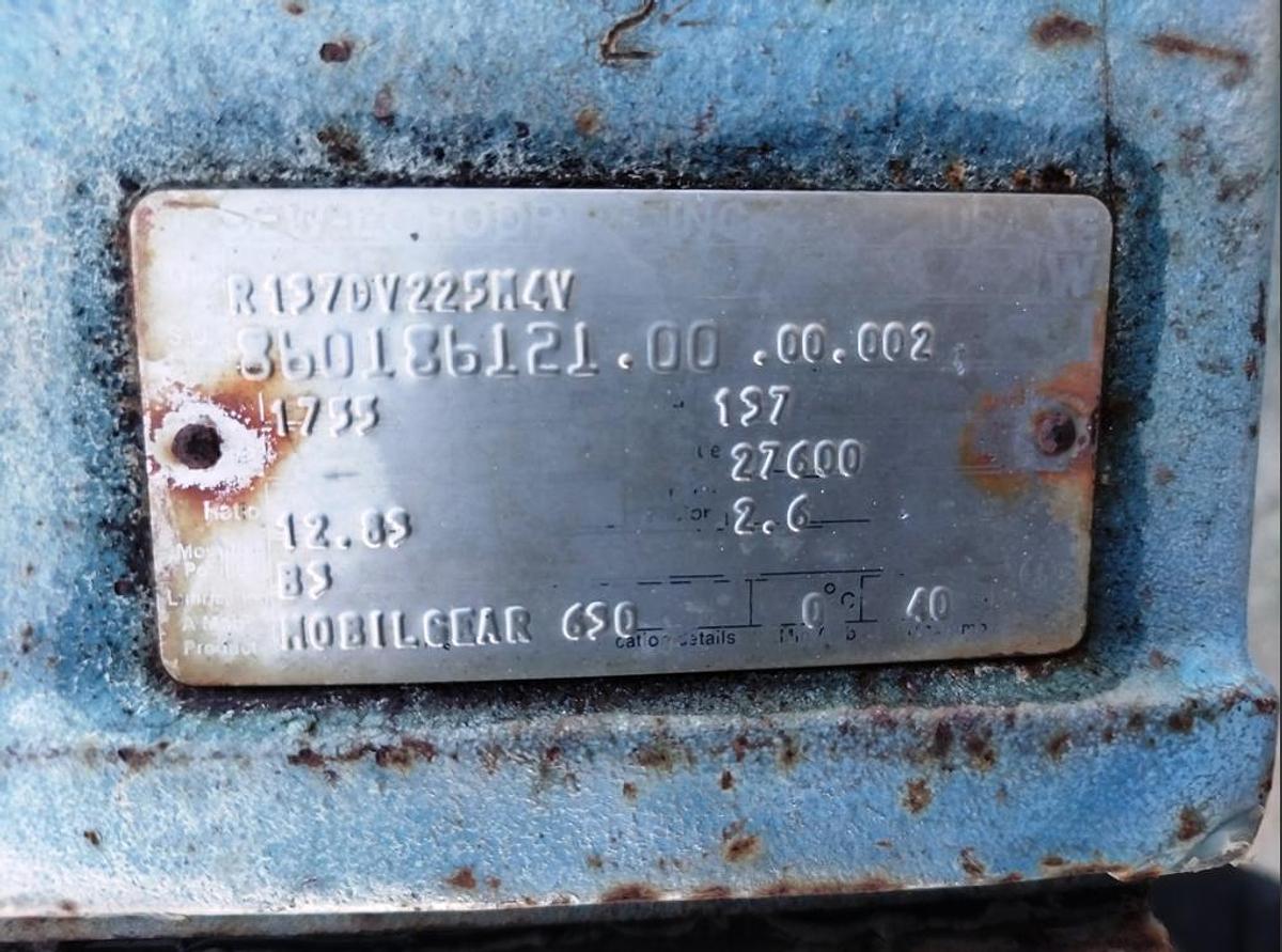 Used Pump, Positive, Fristam FKL 600, 75 HP, 7" In/Out, Flanged, #5991931