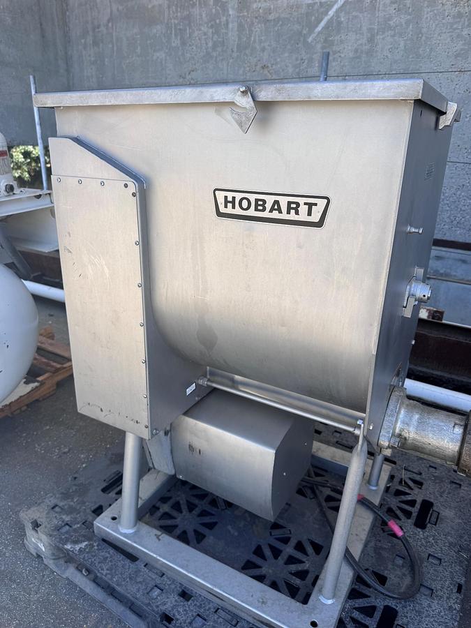 Used Grinder, Mixer, Hobart, Model 4346, 4" Discharge, Stainless Steel, #5991874