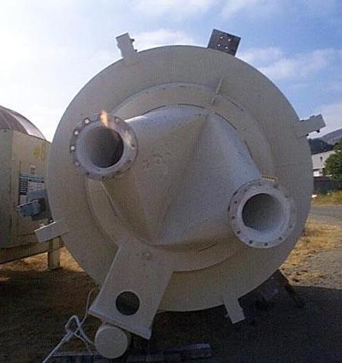 Used Bin, 625 CF, S/st, 10' X 8' X 8', Vibratory Btm, Carmen, #C104150