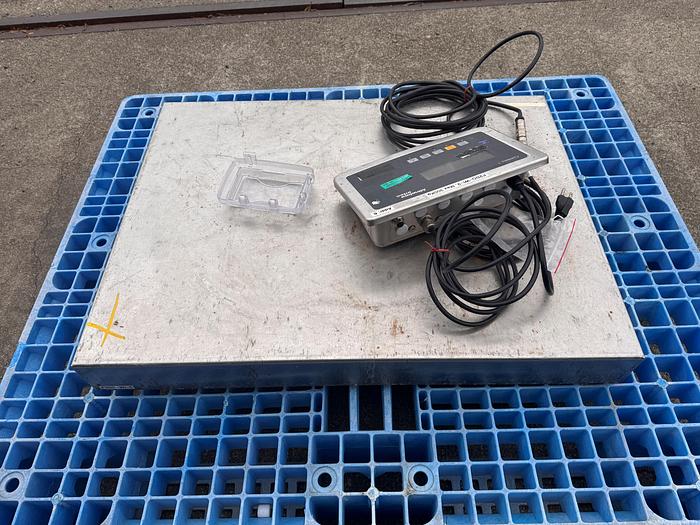 Used Scale, Platform, Minebea Intec, CAIS1-UV1, Stainless Steel, 31-1/2" x 23-1/2", 300 kg (660 lbs) Capacity, #5991287