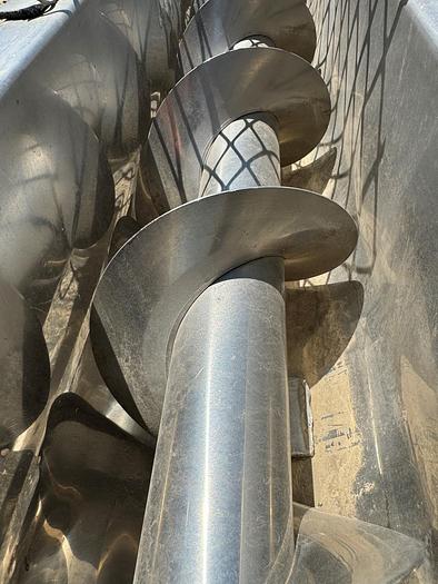 Used Conveyor, Screw, 6" X 10', Stainless Steel, 3/4 HP, #5880211