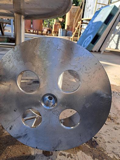 Used Tank, 500 Gallon, Mix Tank, Jacketed, Walker, 304 Stainless #S745318