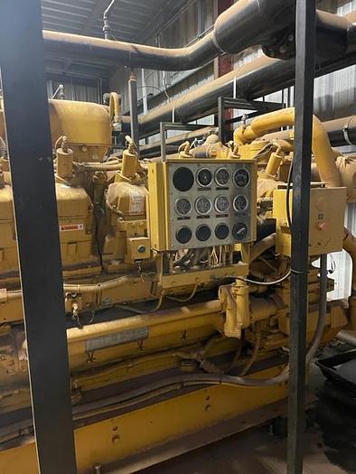 Used Power Generation Plant, 1500 kW, (2) Caterpillar 750 kW 3516, Nat Gas/Propane - #4561625