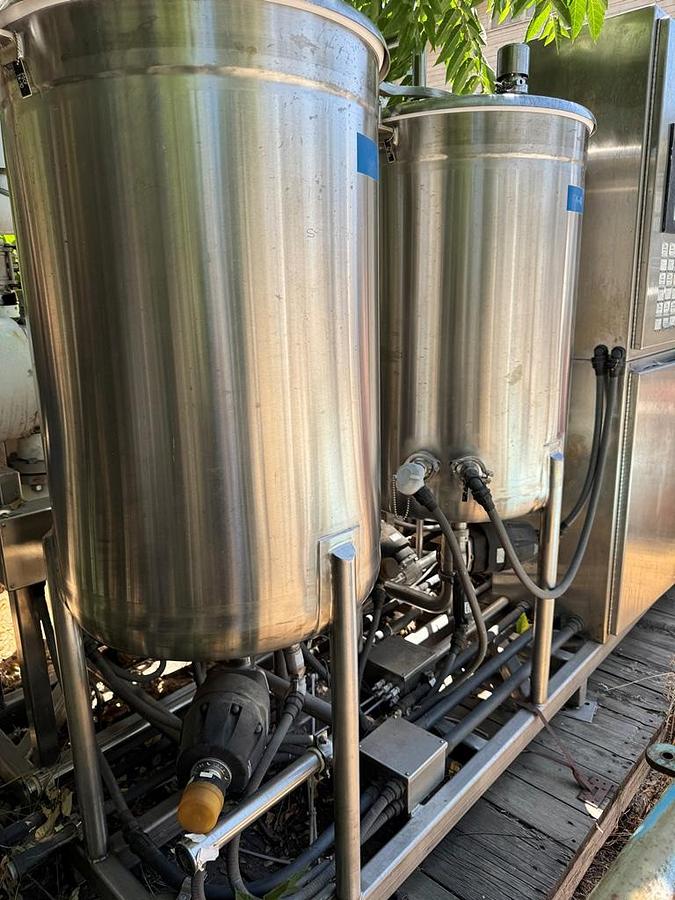 Used CIP, 2-Tank, 120 Gallon, 316 S/st, Baxter Highland #S744095