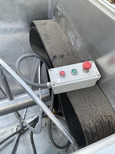 Used Mixer, Ribbon, Approx. 90 CF, Stainless Steel, Gemco, 40 HP #5512916