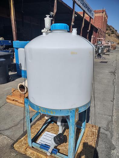 Used Tank, 100 Gallon, PET, 32" x 28", DT/DB, S743149 #S743149