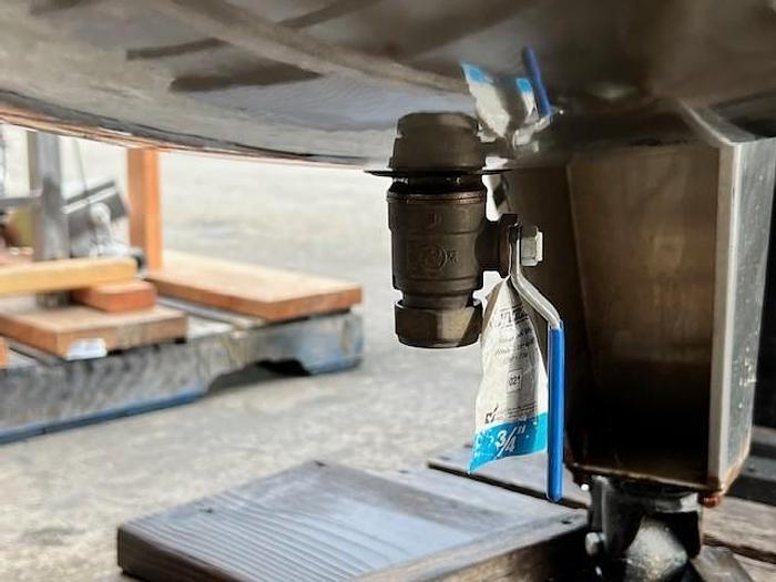 Used Tank, 100 Gallon, S/st, Agit, 32" x 25", FT/DB #S745112