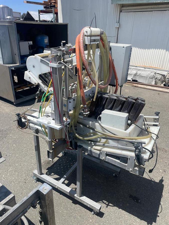 Used Filler, Bottle, 6 Fill Heads, M6, Meheen, Crowner, #5990957