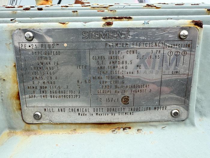 Used Classifier, Air, Sturtevant, Model SD-80, 60 – 75 HP, #5991166