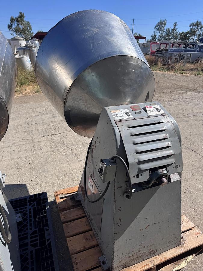 Used Coating Pan, 39" Diameter x 40" Deep, Colton, SSV, Stainless Steel, #5991879