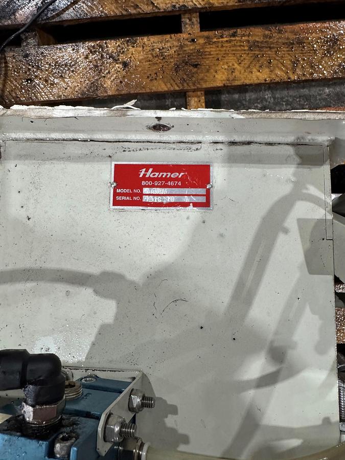 Used Bag Filling System, Chantland AccelPak, Hapman Conveyor, Hamer Filler, Automatic, #5991426