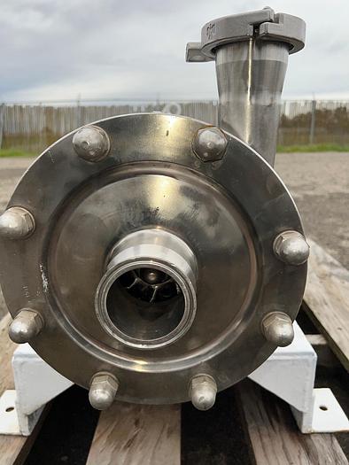 Used Pump, Centrifugal, 20 HP, Stainless Steel, Fristam, 2.5" In/Out #S744992