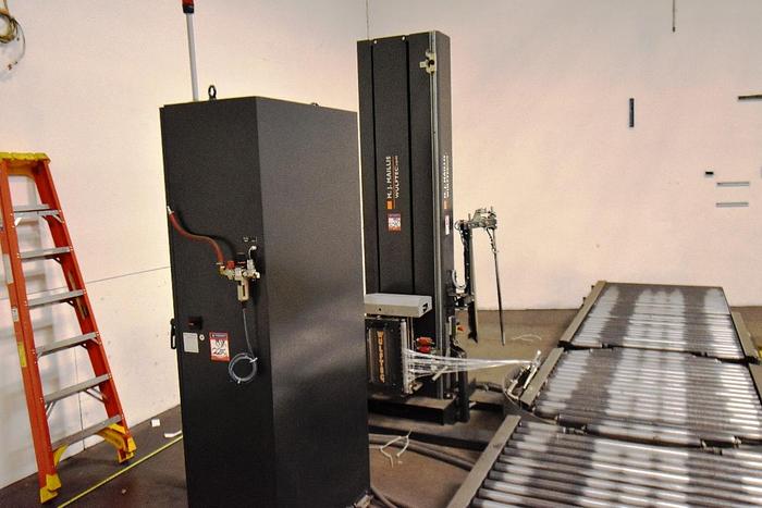 Used Wrapper, Pallet, Wulftec, WCA-SMART, Powered Roller Conveyor, #5991045