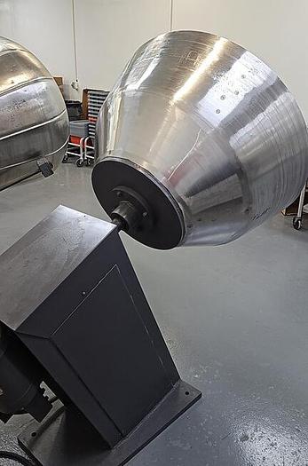 Used Mixer, Rotary, Drum, Seasoning, Stainless Steel, 41"