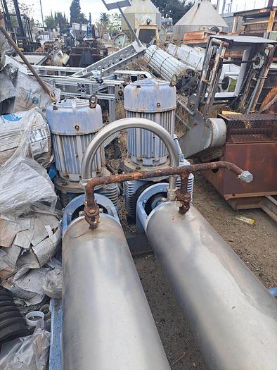 Used Votator, Chemtron, 6" x 72", 2 Tube, S/st, Mdl FV-2A #S716407