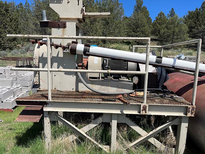 Used Mill, Hammer, includes 8" x 12" feed opening with grate cover. #4361716