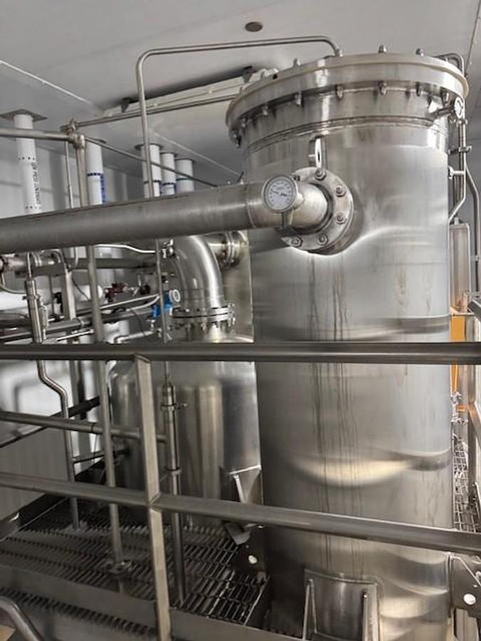 Used Kettle, 1,500 Gallon, Lee Industries, Model 1500 U9MS, Double Motion Scraper Agitated, #5991600